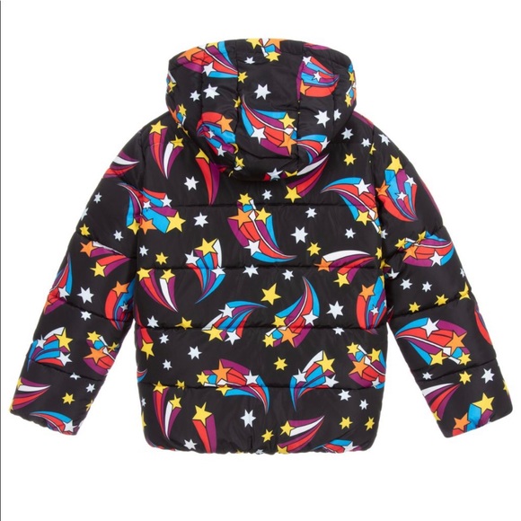 SOLD! Stella McCartney Kids shooting stars puffer jacket - Picture 4 of 9